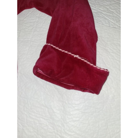 Vintage Pierre Cardin red velvet Robe - Picture 5 of 7